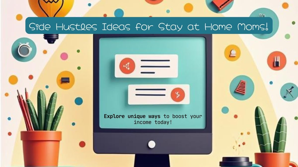 Side Hustles for Stay-at-Home Moms You Can Start During Naptime