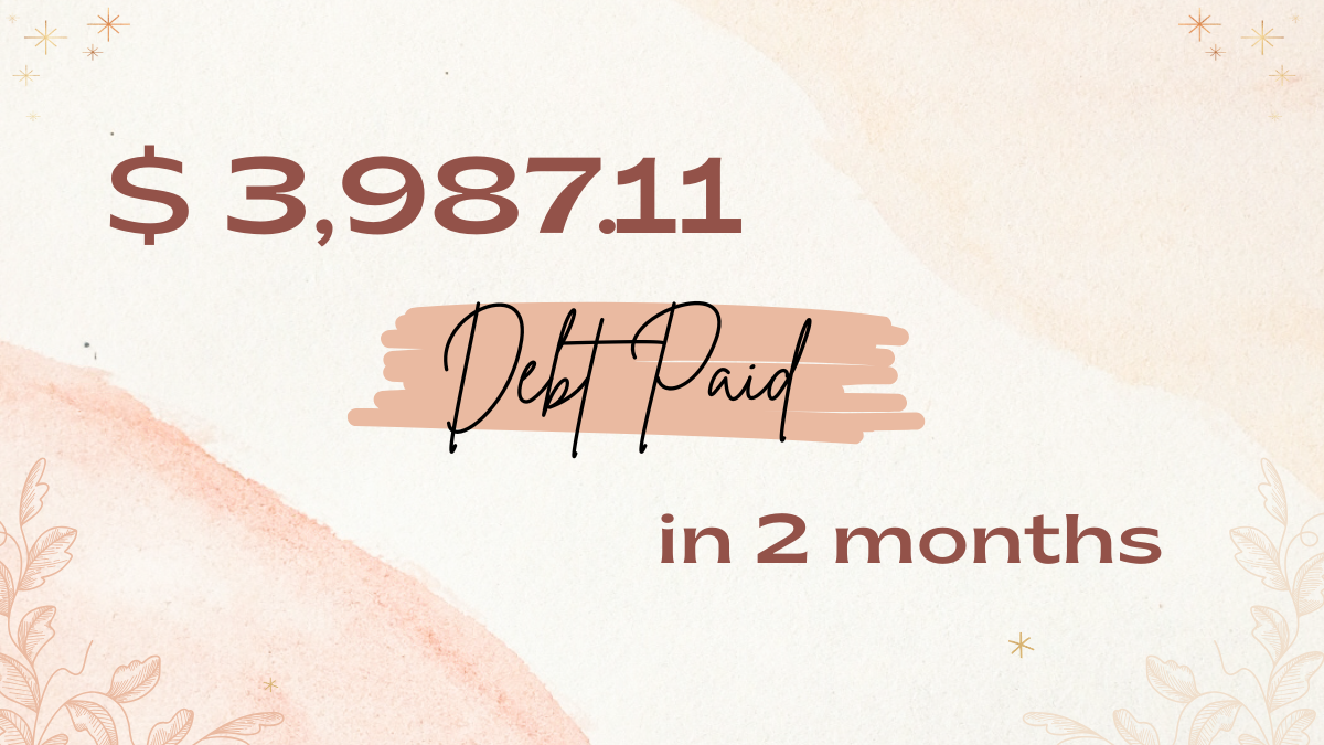 One Bill at a Time; 2 months update